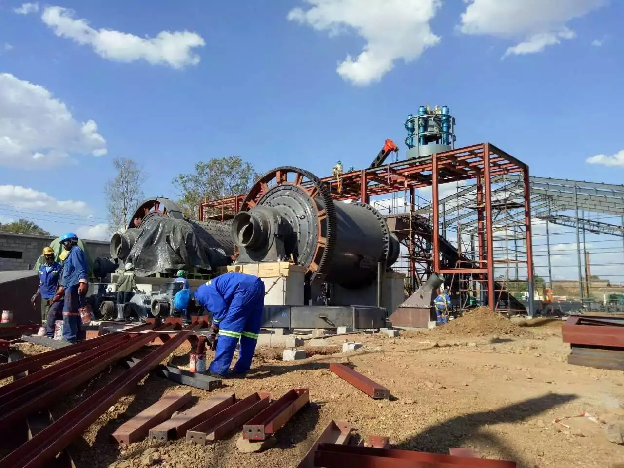 黄金选矿生产线