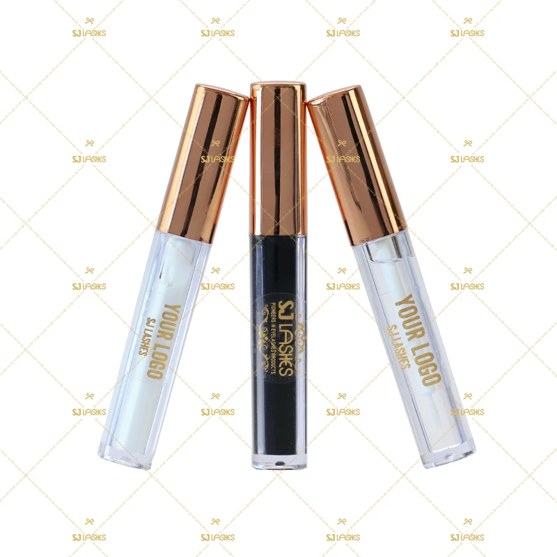 

Private Label Quality Korean Lashes Glue For Strip Lashes, Double color lash glue