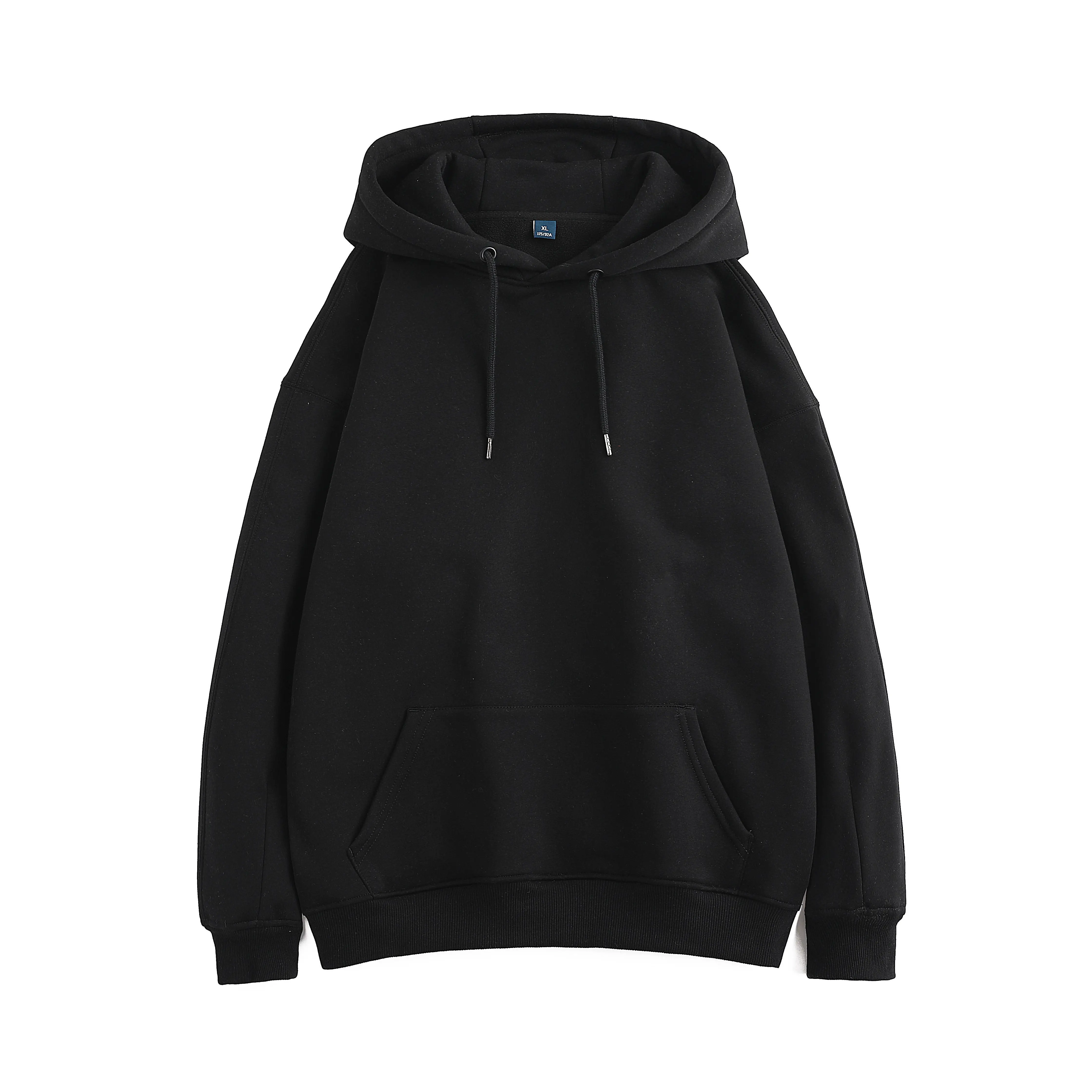 

Casual High Quality Custom Logo Men's Blank Printed Hoodies Winter Plain Men Heavy Fleece Cotton Hoodies Sweatshirts