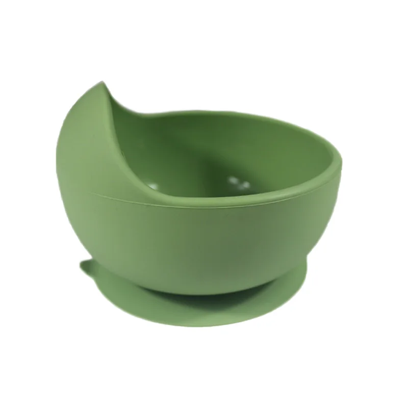 

New Arrival Silicone Baby Feeding Bowl, 10 colors/customized colo