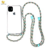 

Necklace Shockproof Transparent Phone Strap Case For Iphone 11/11 Pro/11 Pro Max Cross Body