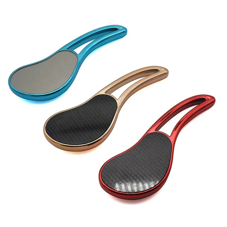 

Hot sale glass foot file nano pedicure set foot callus remover, Blue,red,golden
