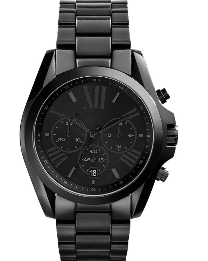 

New Bradshaw Black Chronograph Stainless Steel Women's Watch