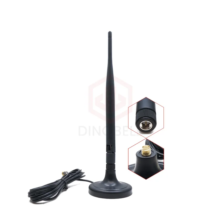5dBi external rubber duck WiFi router antenna SMA 2.4ghz modem signal aerial - ANKUX.COM