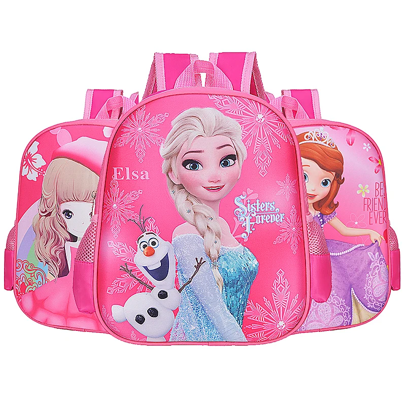 

Wholesale Student Cartoon Printing Backpack for pink School bags for Girls Bookbag Waterproof Kids School Bag toddler Backpack, Customized color