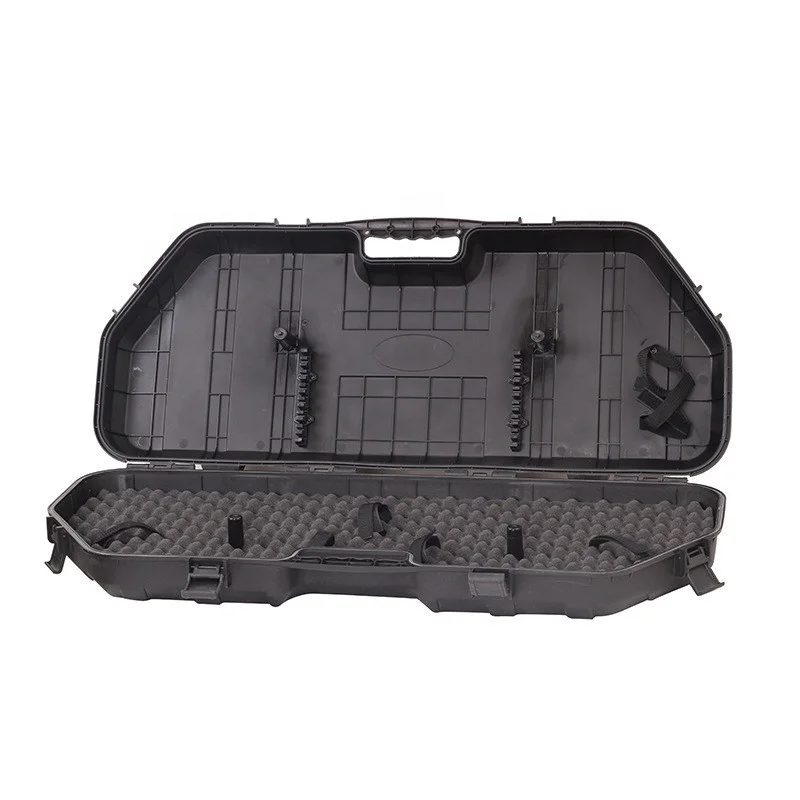 

Shock-proof Rigid Compound Bow Case for Archery Hunting Bow & Arrow Storage, Black