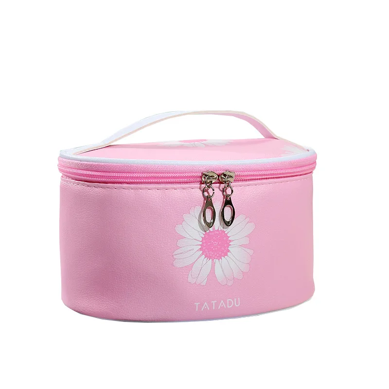 

2021 Best Cosmetic Bag Makeup Bag With Flower Pattern For Women Makeup Case That Holds Palettes