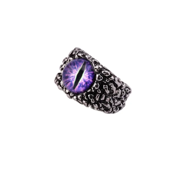 

Trendy Demon Eyes Fashion jewerlry Adjustable Alloy Men Rings