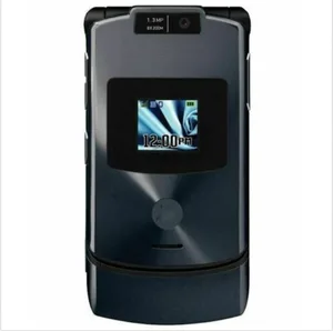 Refurbished mobile phone for Motorola RAZR V3  free shipping