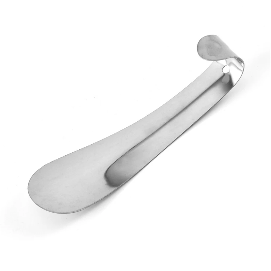 

High Quality Personalized Stainless Steel Shoe Lifter Customized Stainless Steel Shoehorn, Silver