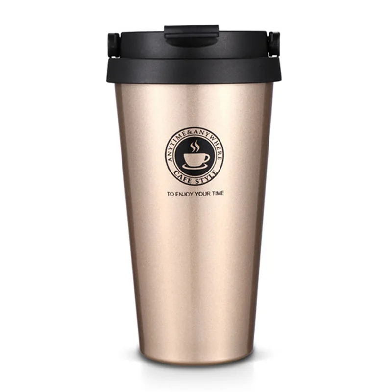 

Drinkware Vacuum Flask 500ml Thermos Mug Handmade Portable Coffee Cup Contigo Travel Coffee Mug