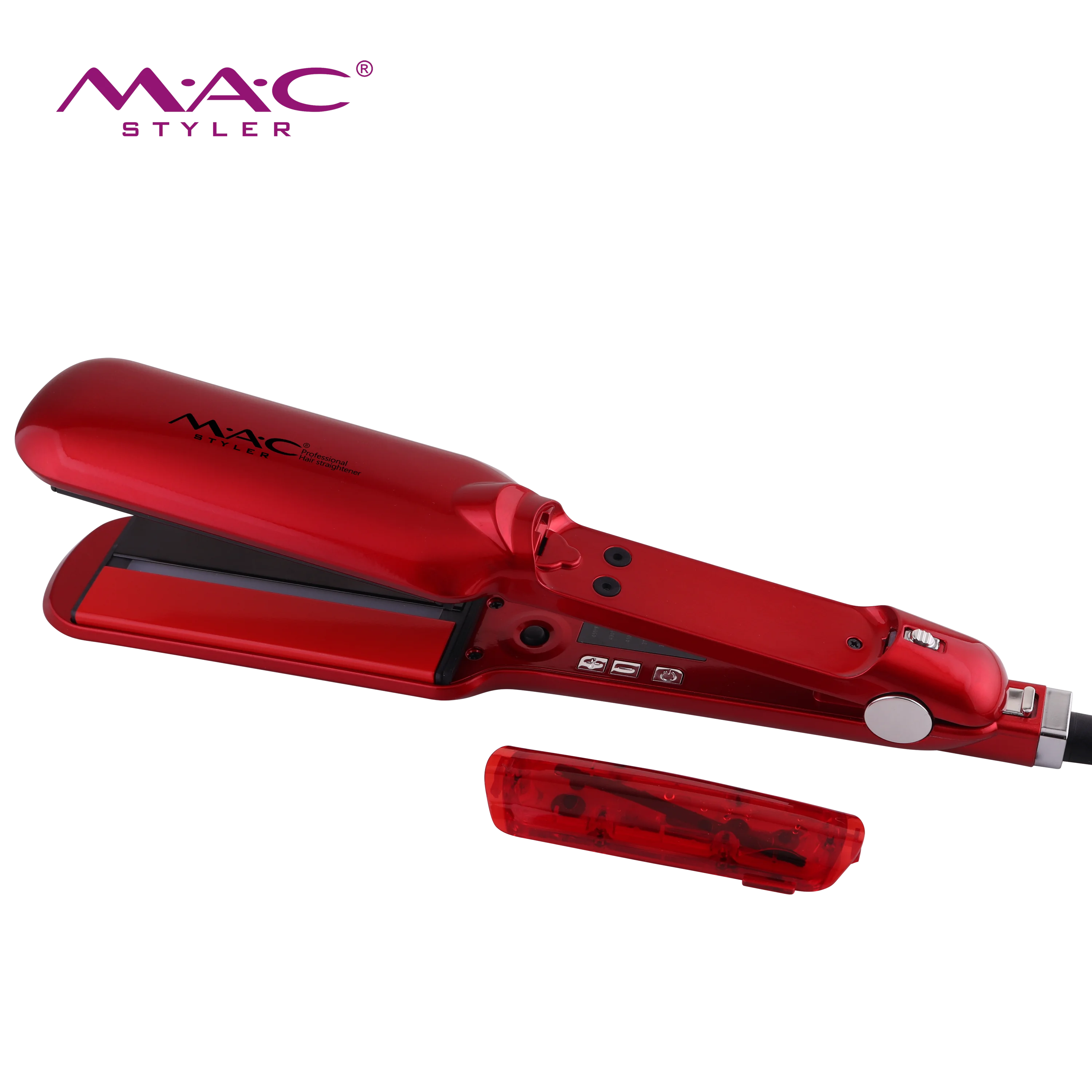 

Professional Salon Steam Titanium The Best Quality Hair Straightener Custom Wholesale Private Label Flat Iron