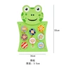 Most popular Wooden Indoor Play Frog Wall Toys Activities For Kindergarten Kids