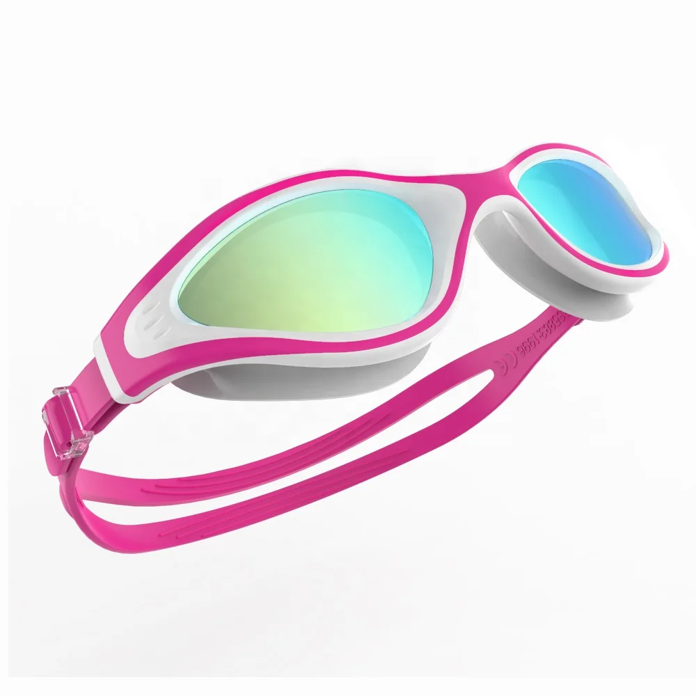 

ZLF fashion adult swimming goggles One-piece frame 13507 waterproof TPE Arced lens patent swimming glasses, Custom color