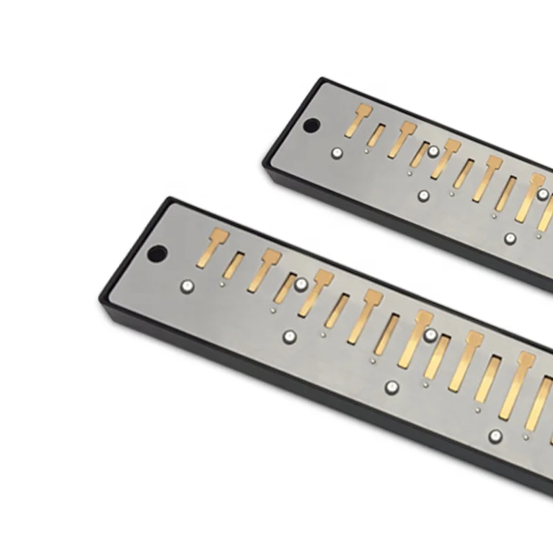 
JDR Wholesale Cheap Children Kid Beginner Students Musical Instrument 10 24 Holes Tremolo Mouth Organ Blue Harmonica For Sale 