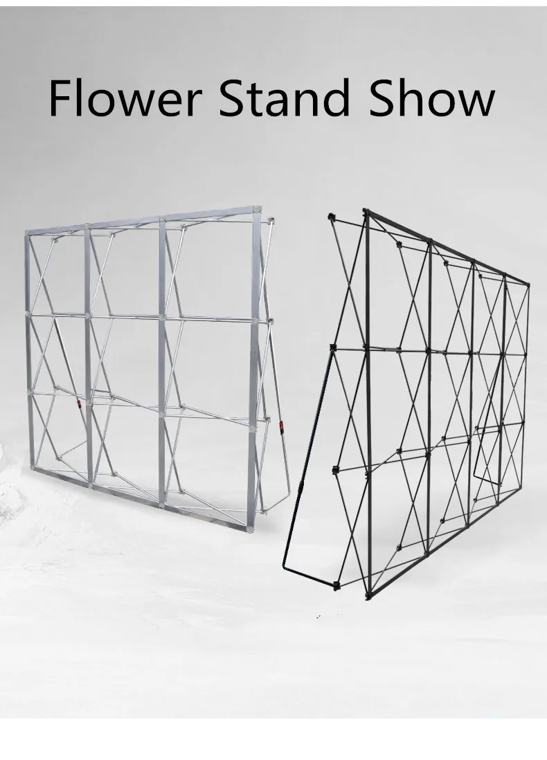 M3255 10 X 8ft Foldable Aluminium Alloy Metal Wedding Decor Backdrop