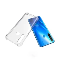 

Air bag bumpers Anti-shock soft TPU case Transparent clear crystal Phone Case For Oppo Realme 5 Pro back covers