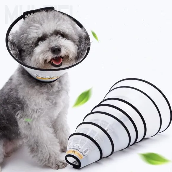 

Pet Health Recovery Collar Anti-Lick Pet Dog Cat Collar Elizabeth Cone Plastic Pet Collar