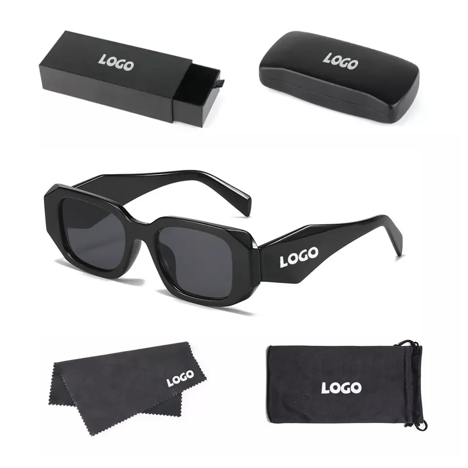 

2023 Luxury Designer Sunglasses Famous Brands Black Frames Glasses Small Frame Square Sun Glasses Shades Uv400