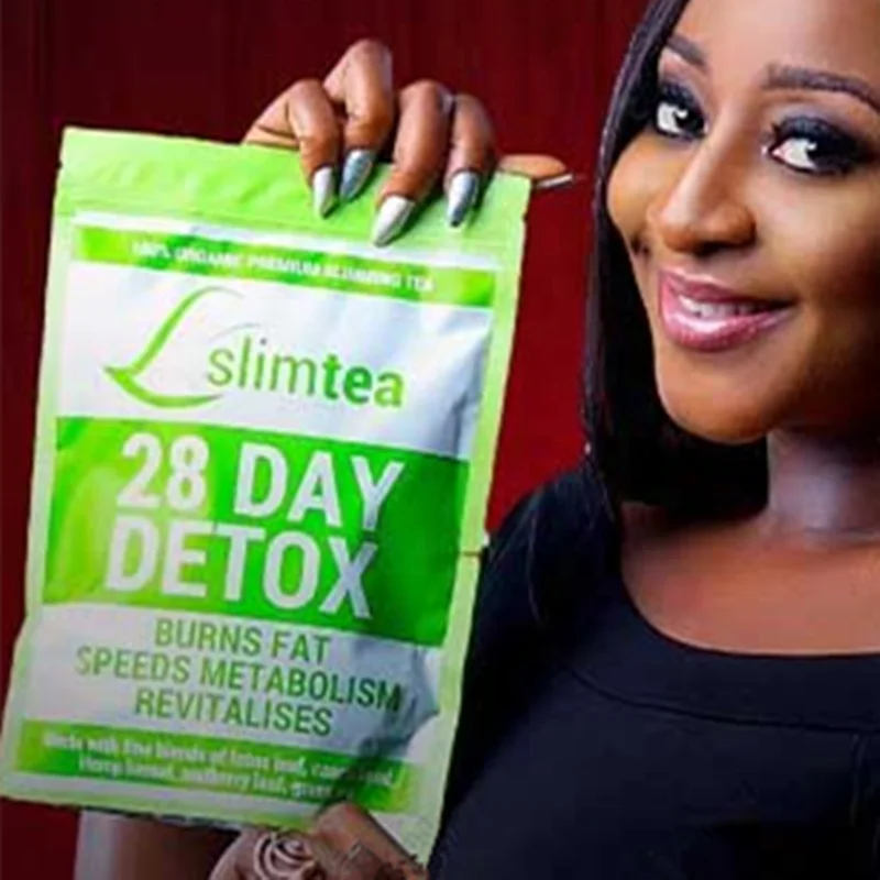 

detox weight loss 28 Days slim green tea Pure natural no added green bags winstown fit slimming flat tummy tea