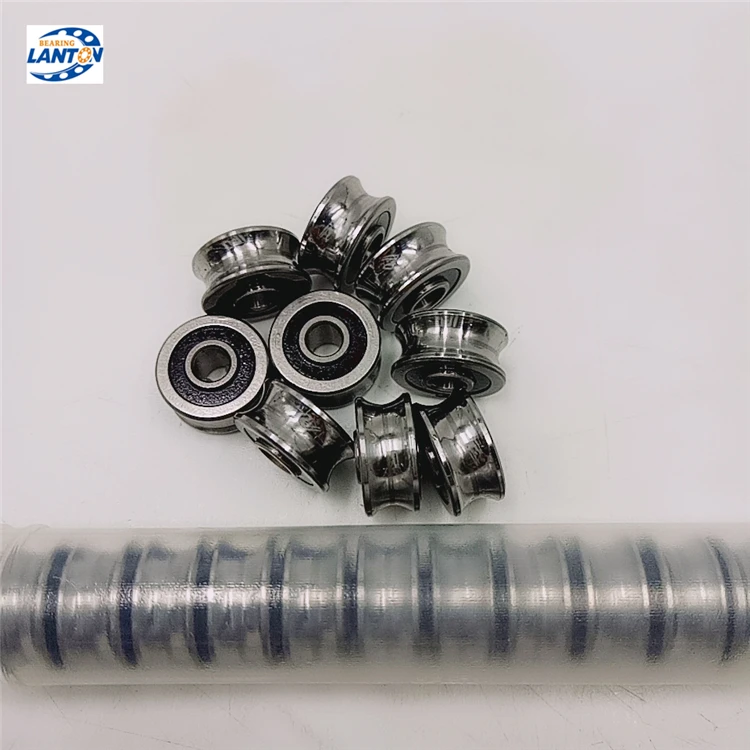 Guide Wheel Lfr Series Ball Bearing Lfr50/4 U Groove Track Roller