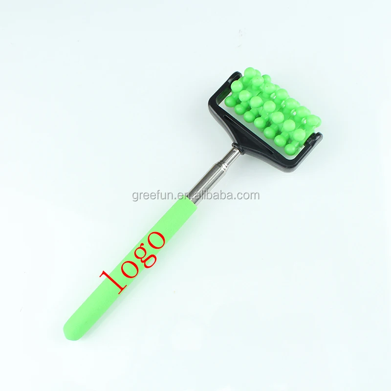 Hand Massage Roller Body Cellulite Massager Stick Retractable Wheel