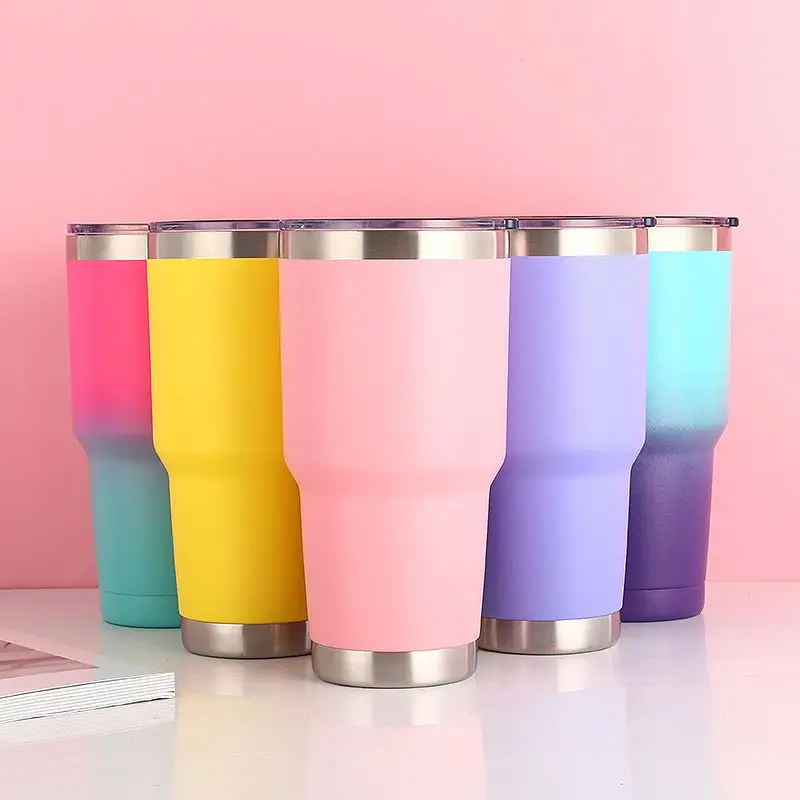 

Straight blanks tumblers Amazon Best Seller ice cup Travel hot and cold coffee cup