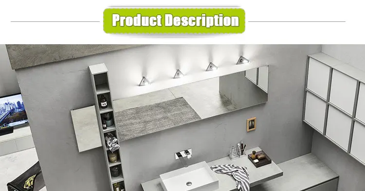 American country modern bathroom cabinet with mirror washbasin custom washbasin combination bathroom cabinet