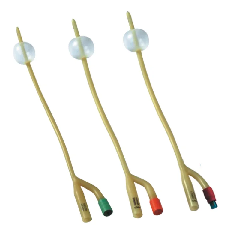 
Two Way disposable Latex Female Foley Catheter  (62413707056)