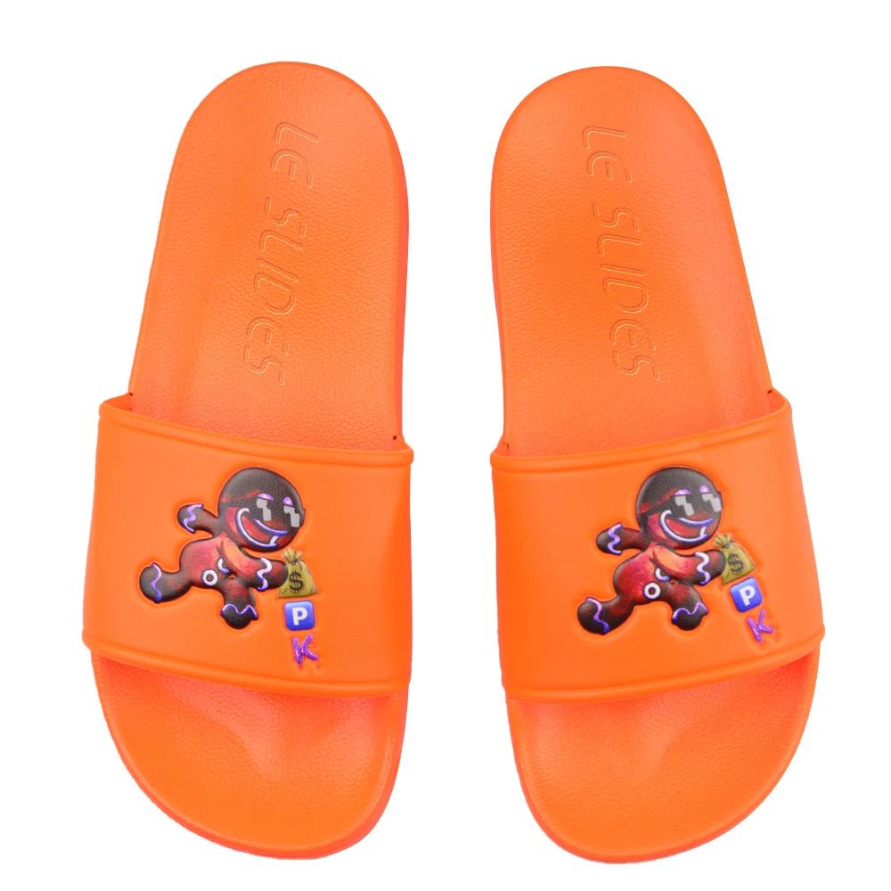 

Hot New Product Custom Logo House Kids Sandals Home Rubber PVC Shoes Summer Children Slides Slippers for kids, Customized color