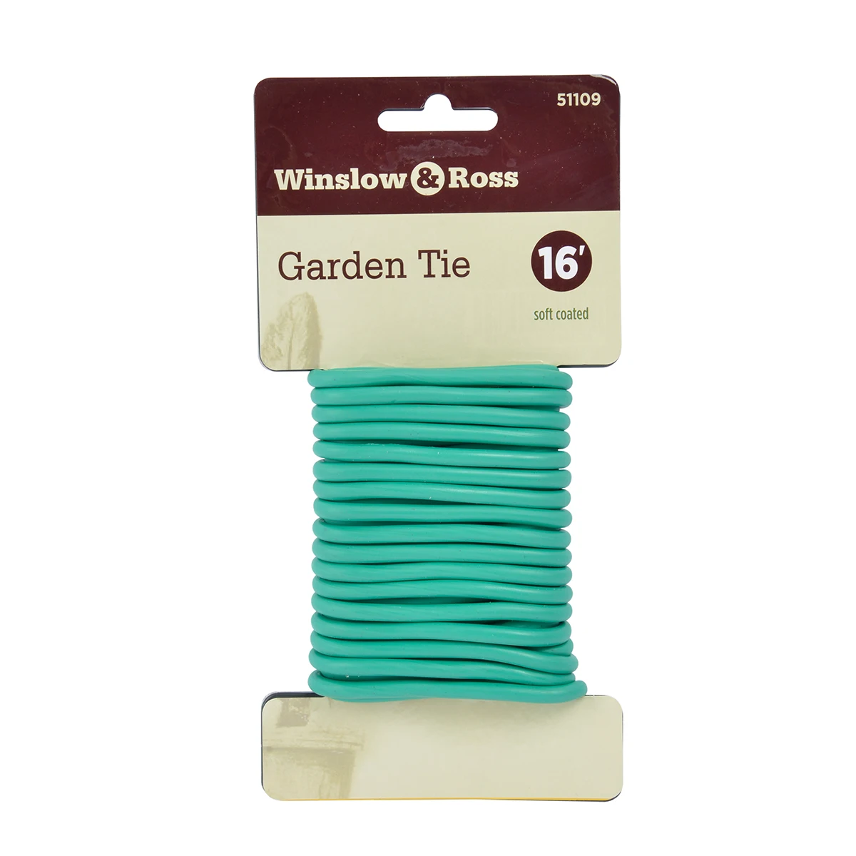 

Winslow & Ross 5m TPR covered galvanized steel tie Round Plastic Soft Garden Plant Twist Ties