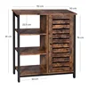 Vasagle Living Room Floor Standing Latest Design Wood Mdf Vintage Sideboard With 3 Shelves Country Sideboard