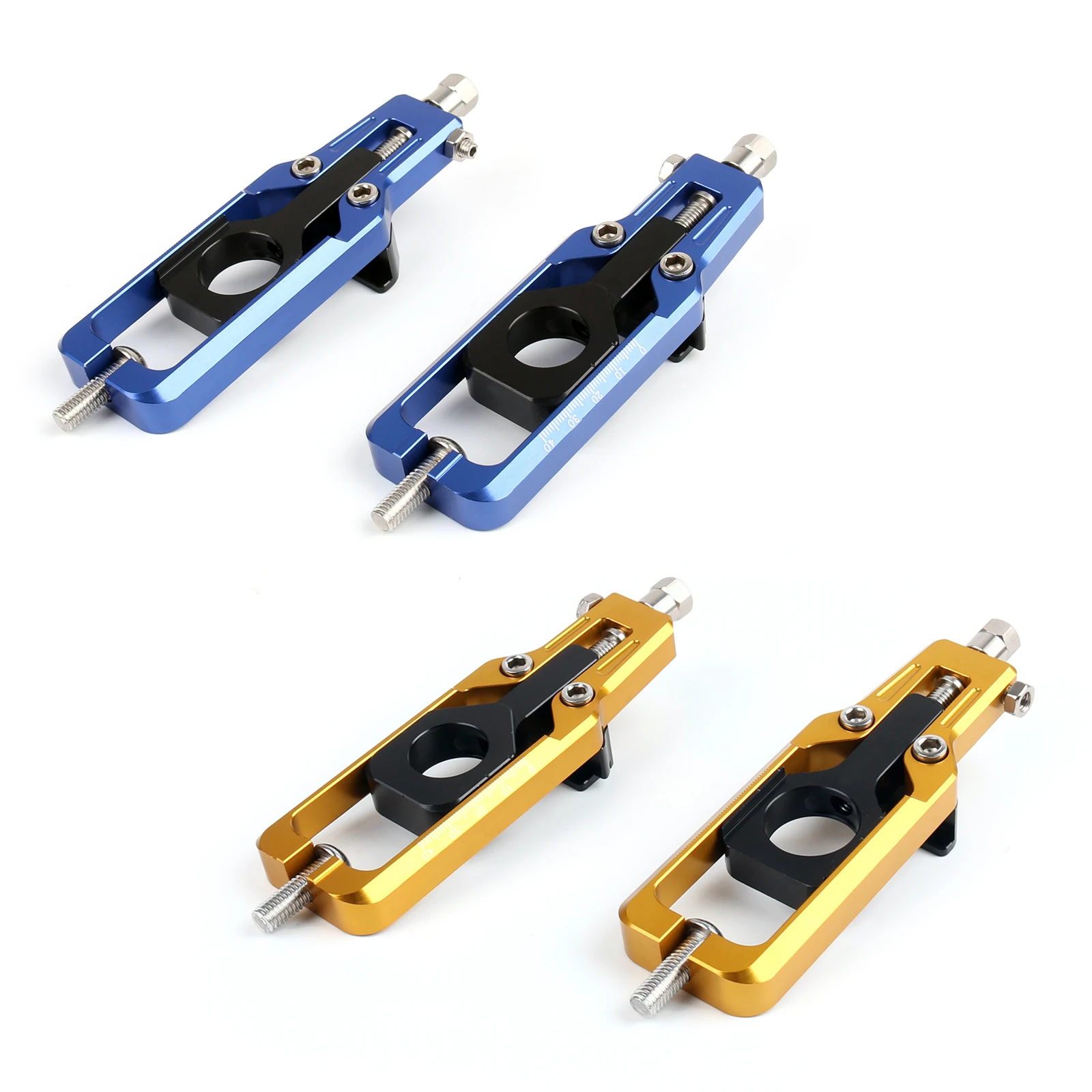 

Areyourshop Aluminum Chain Adjuster For Honda CBR600RR 2007 08 09 10 11 12 13 14 15 2016 CBR1000RR 2008 09 10 11 12 13 2015 Gold