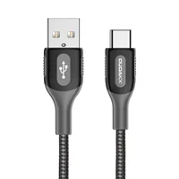 

Free shipping Wholesale 3ft 6ft 10ft nylon Braided Metal Head cable fast charging type c usb charger data usb cable For Huawei