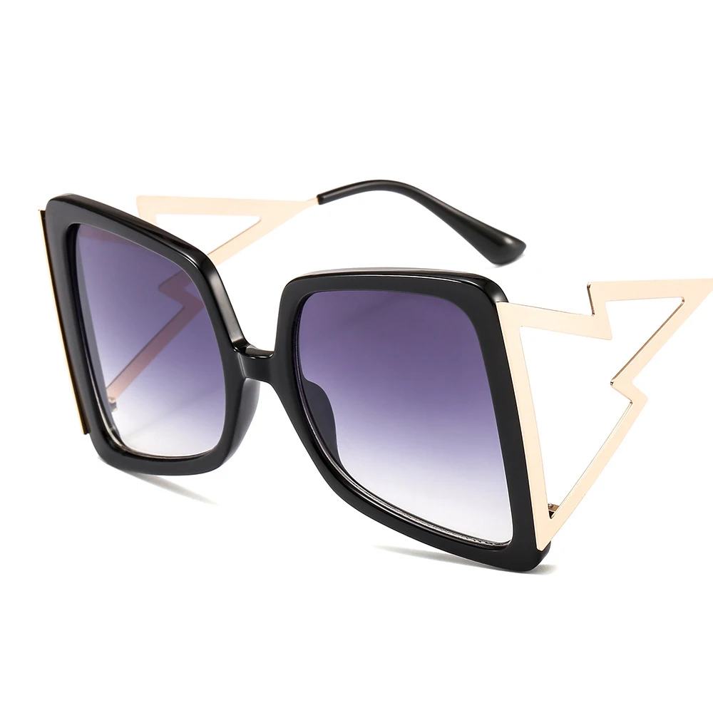 

Oversize vintage big sun glasses 2020 coloful UV400 PC lens women sunglasses shades