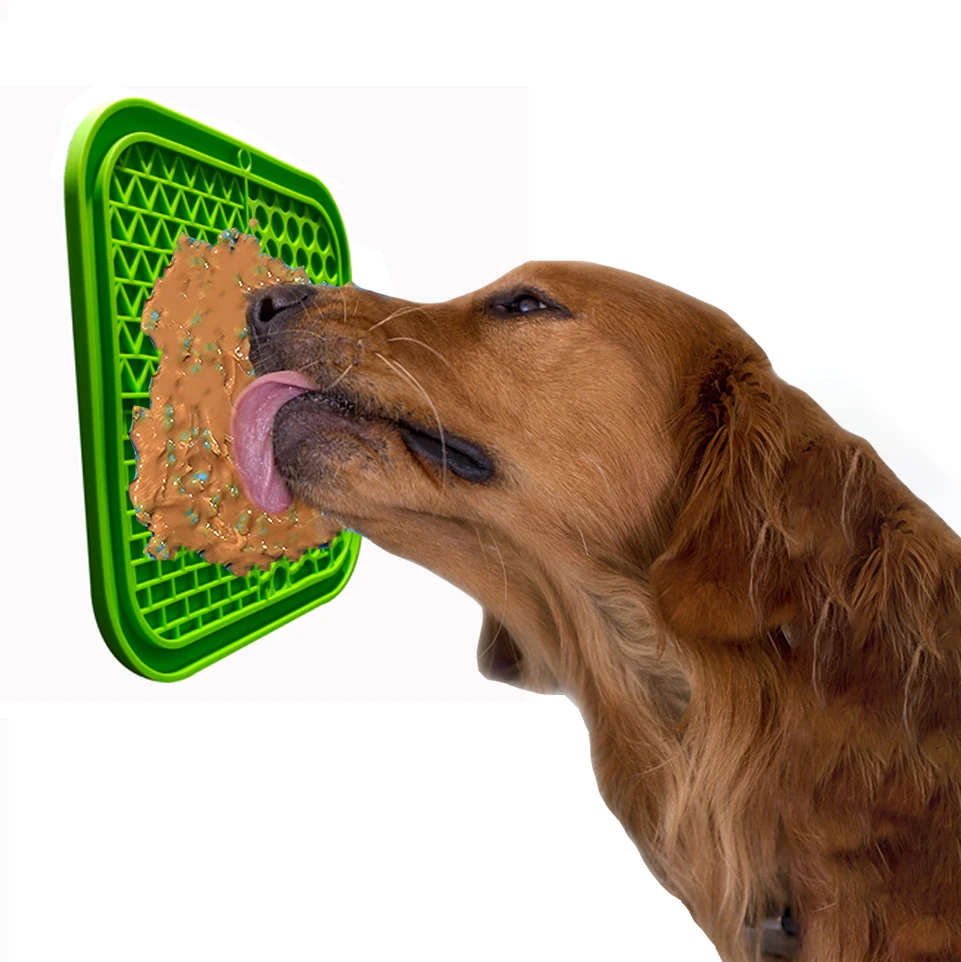 

Zmaker Dog Lick Pad Silicone Pet Bathing Slow Feeder Lick Mat With Strong Suction Dog Lick Mat