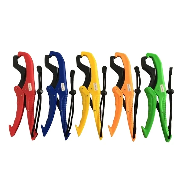 

So-Easy 16cm/25cm ABS Plastic Fish Lip Holder Fishing Gripper Floating Lip Gripper Gripper Controller Fishing Gear, Yellow,blue,red,orange