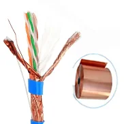 Class 6 unshielded Cable Copper-clad Aluminum cca Unshielded Cat 6 Network Cable Shielded Cable Shielded Wire
