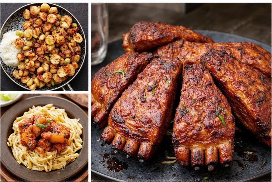 Smoked Ribs Serving Platter