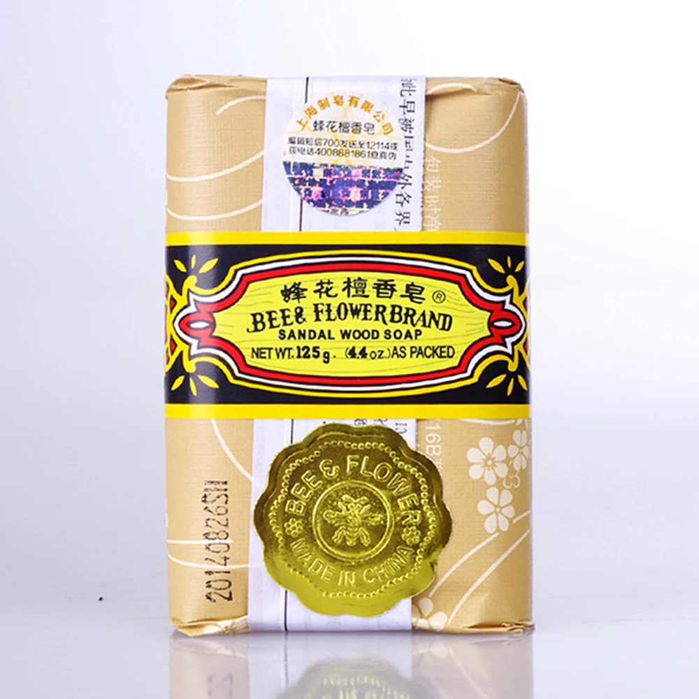 
Chinese Classic Toilet Soap Cheap Bee Flower Natural Soaps 
