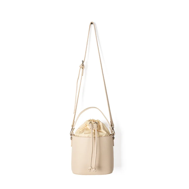 

2021 New Arrival Ladies Small Bucket Bag Shoulder Hand Bags Women PU Leather Handbags