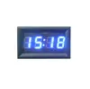 Universal Motorcycle Stick-On Motorbike Mount Watch LED Digital Clock Panel Meter Date Timer Second Hour Minutes Electric Clock