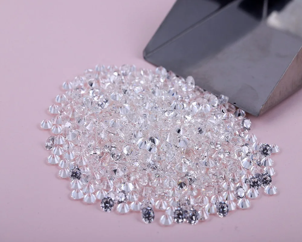 

Anster 0.8mm-2.9mm Wholesale Loose Gemstone Moissanite Perfect Cut D Color Diamond Price For Carat