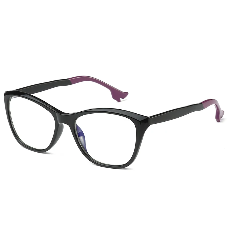 

Unique temple eyeglasses frame Tr90 optical blue light glasses unisex for computer