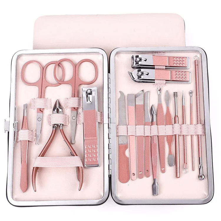 

7Pcs Scissors Nail Clippers Set Dead Skin Pliers Nail Cutting Pliers Pedicure Knife Groove Nail Manicure Tool, Customized color