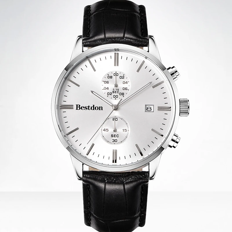 

Bestdon Hot Selling Multi-Function Mens Watches Waterproof 3ATM