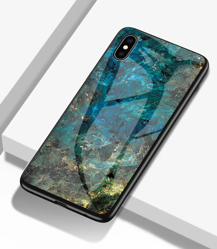 

New design 360 shockproof protective phone cover 9d hard tempered glass marble cell phone case for iPhone 11 11pro max