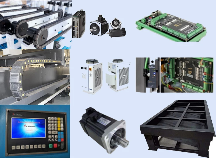 Raycus 1080nm 3000W Fiber Laser Cutter For Aluminum Pipe And Tube
