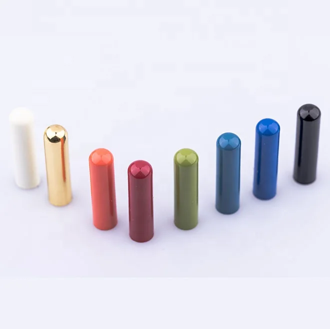 
Custom colorful cord lock stopper garment brass rope cord end aluminium cord stopper and tips factory sale directly 