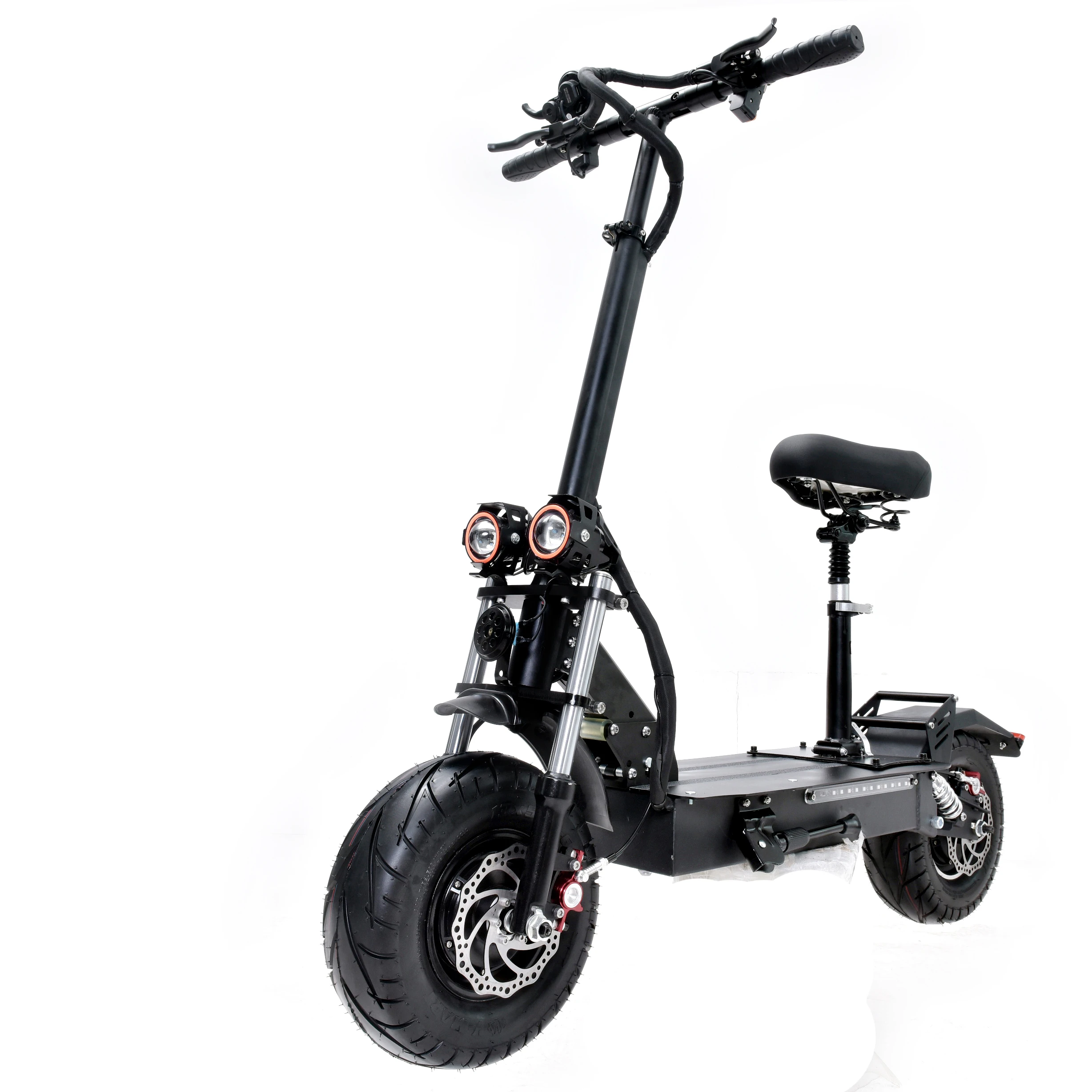 

Fat Tire Max Speed to 90km/h flj t113 11inch off road fat tire 3200w 60v eu electric scooter